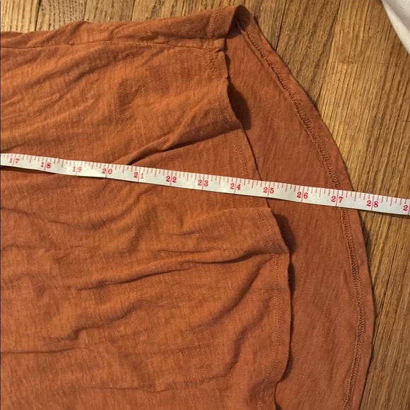 Z Supply Brown Tie Front Long Sleeve Shirt - Picture 8 of 11